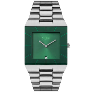 Men's Omari Grand with in green and silver - Carathea jewellers