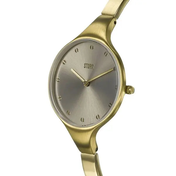 Storm Olenie Gold and Taupe