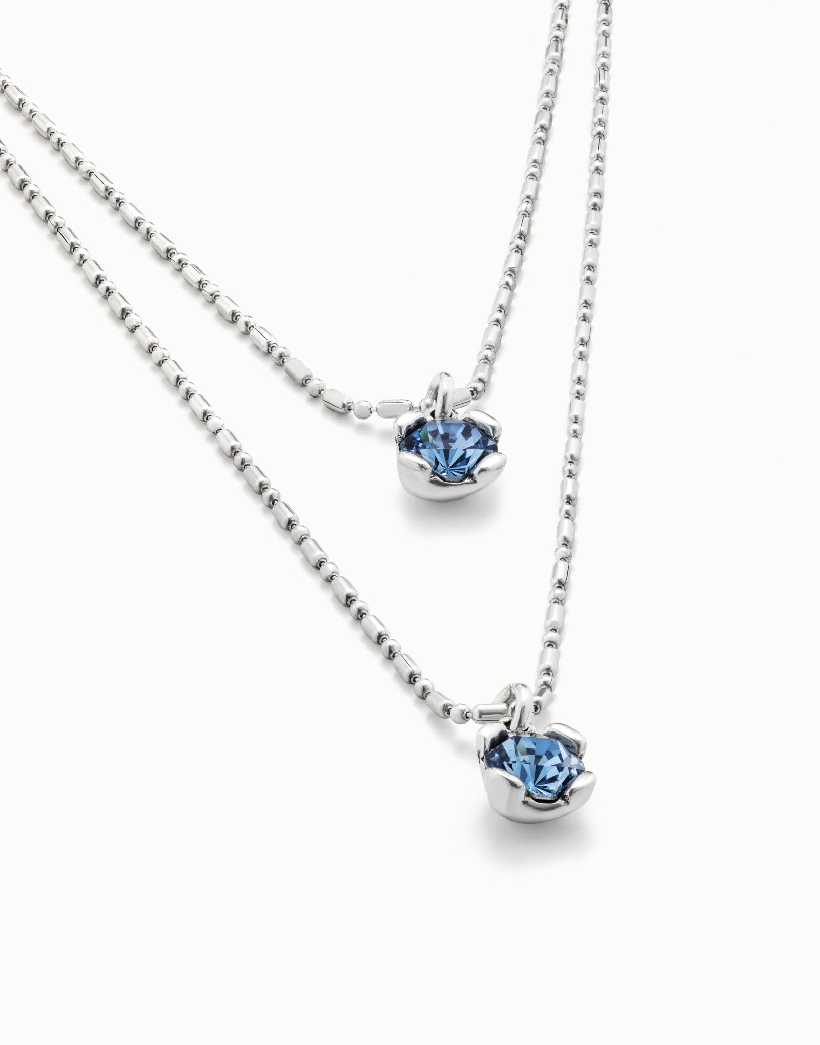 Uno de 50 Aura Blue Necklace