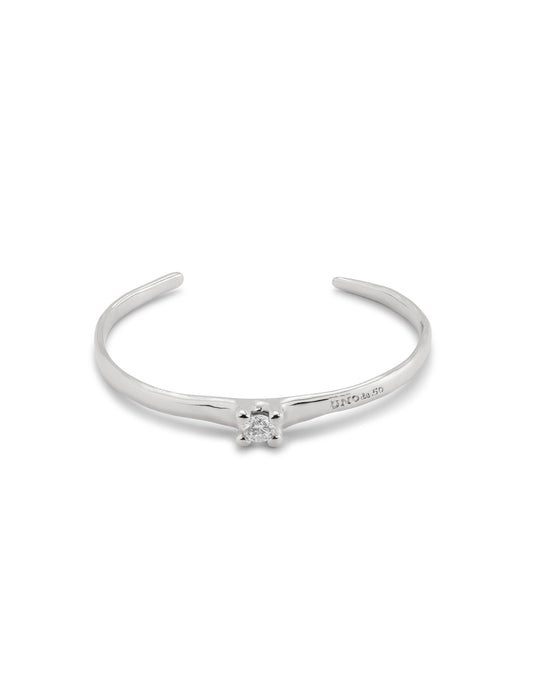 Uno de 50 Bangle with Cubic Zirconia