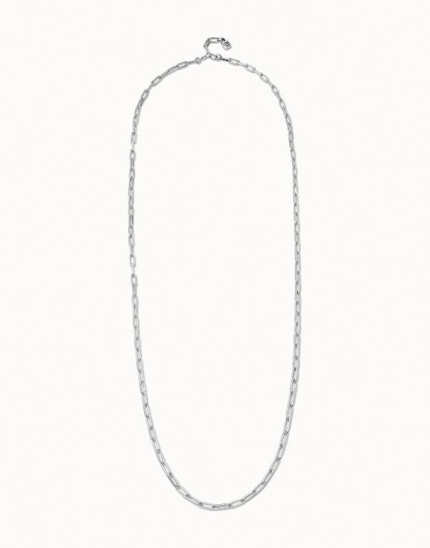 Uno de 50 long silver plated necklace - Carathea