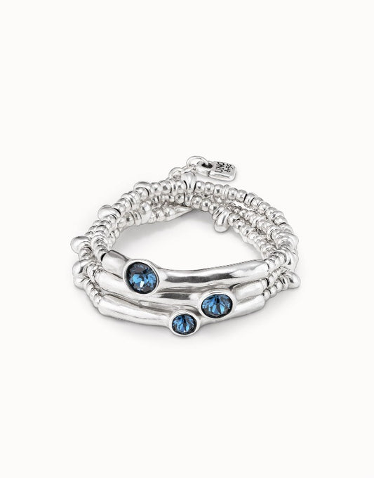 Uno de 50 triple wrap around bracelet - Carathea jewllers