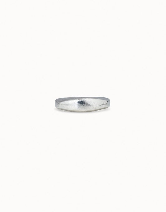 Uno do 50 Thin signet ring unisex - Carathea jewellers