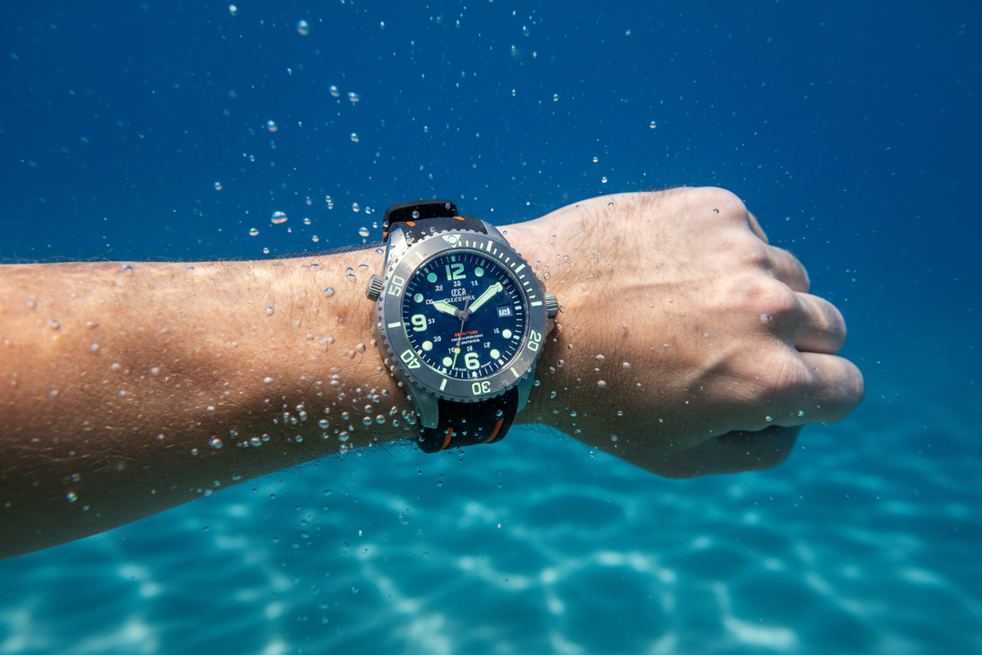 watch worn in water