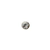 9CT 2MMCLEAR CRYSTAL NOSE STUD Jewellery Carathea ID 