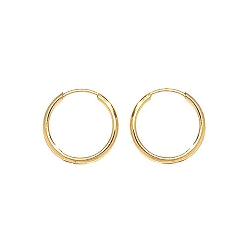 9ct Gold Sleeper Earrings Jewellery Treasure House Limited 