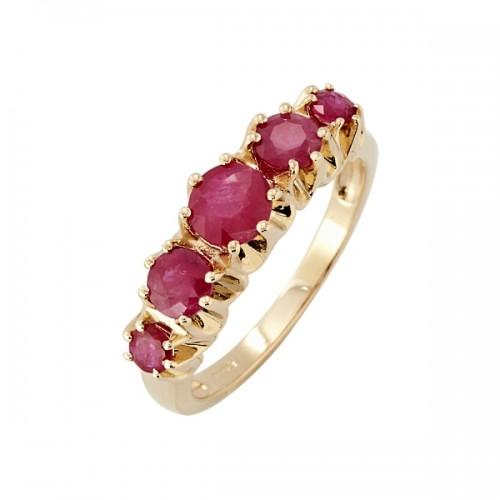 9ct Gold Ruby Ring Jewellery Expressions K 