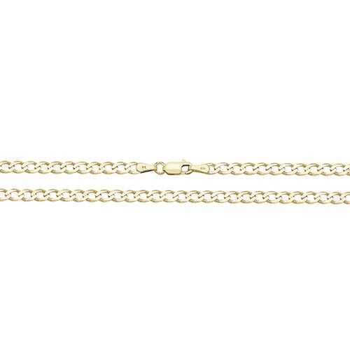 Men's Gold 22" Curb Chain Chains Treasure House Limited