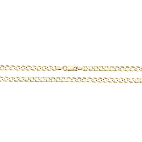 Men's Gold 22" Curb Chain Chains Treasure House Limited 