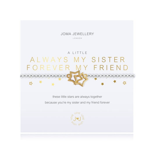 A Little "Always my Sister" Bracelet "A Little" Bracelets JOMA JEWELLERY 