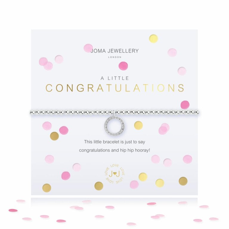 A Little Congratulations Bracelet "A Little" Bracelets JOMA JEWELLERY 