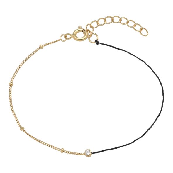 Amazing Jewelry Clear Carousel Bracelet in Gold Jewellery Amazing 