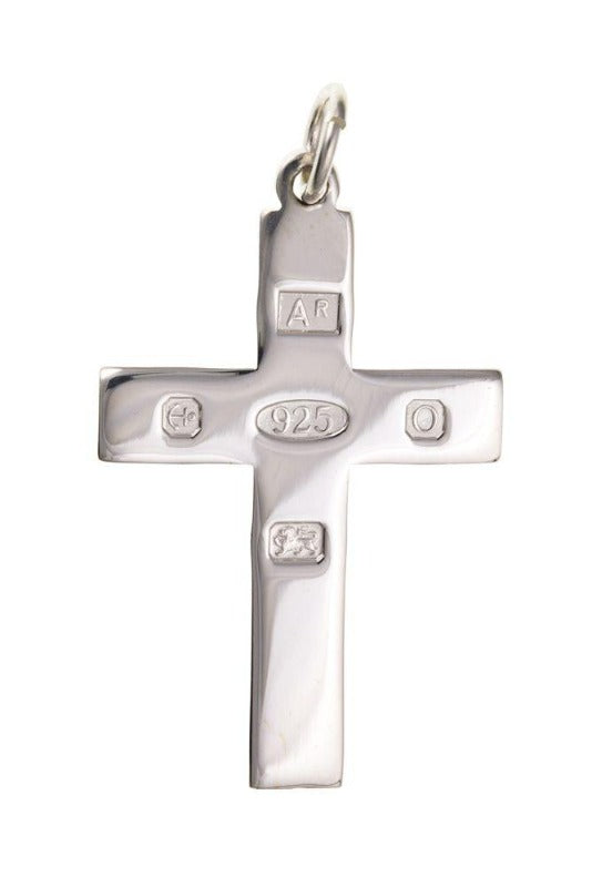 Silver Cross with Hallmarks Necklaces & Pendants Ian Dunford