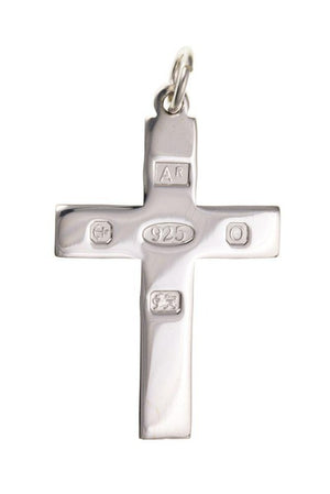 Silver Cross with Hallmarks Necklaces & Pendants Ian Dunford 