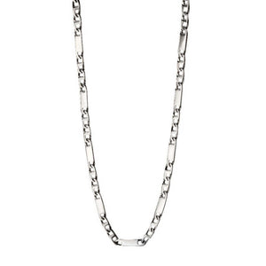 siver Bar chain necklace Jewellery Carathea