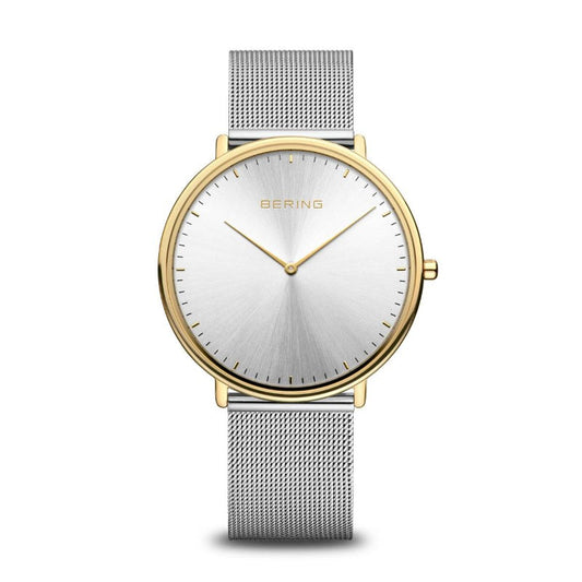 Ladies Two-Tone Bering Watch with Milanese Strap 15729-010 Watches Bering 