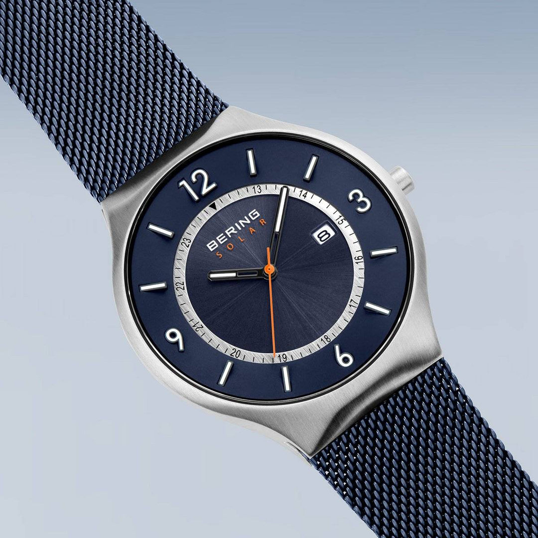 Bering Men's Blue Solar Watch 14441-307 Watches Bering