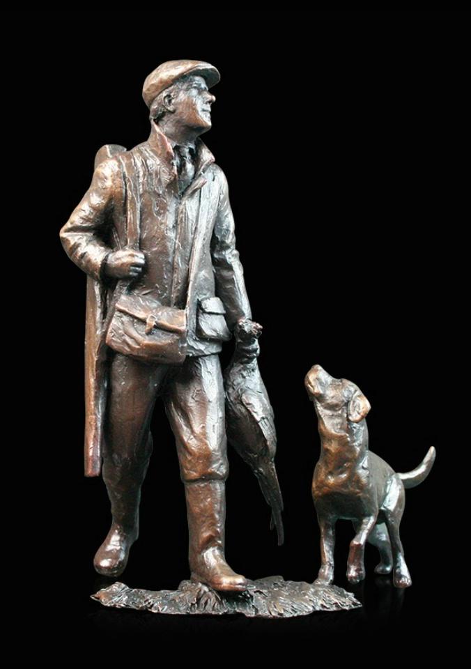 'The End of The Day' Bronze Sculpture Gifts Richard Cooper & Co 