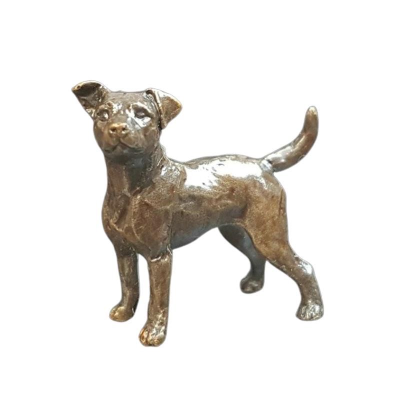 Solid Bronze Jack Russell Sculpture Giftware Richard Cooper & Co 