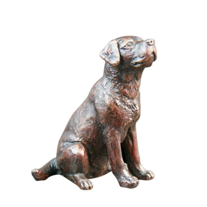 Bronze Labrador Sitting Limited Edition Sculpture Gifts Richard Cooper & Co