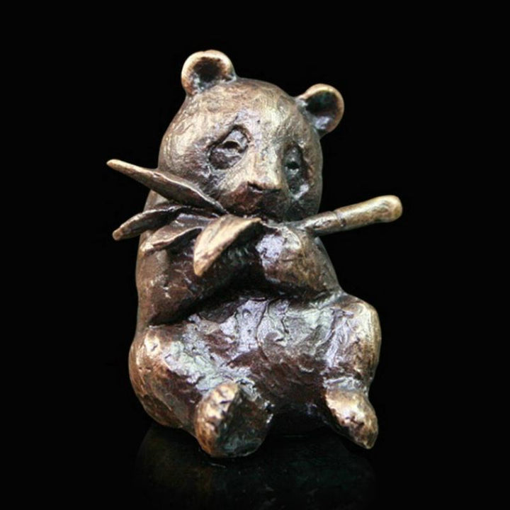 Butler and Peach 2062 Bronze Panda Sculpture Gifts JoolsJewellery.co.uk