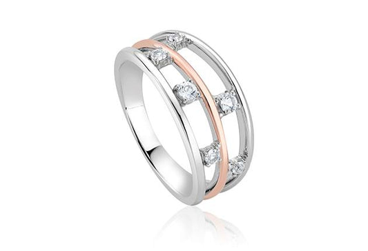 Clogau Welsh Gold Awyr Y Nos Ring Carathea J 