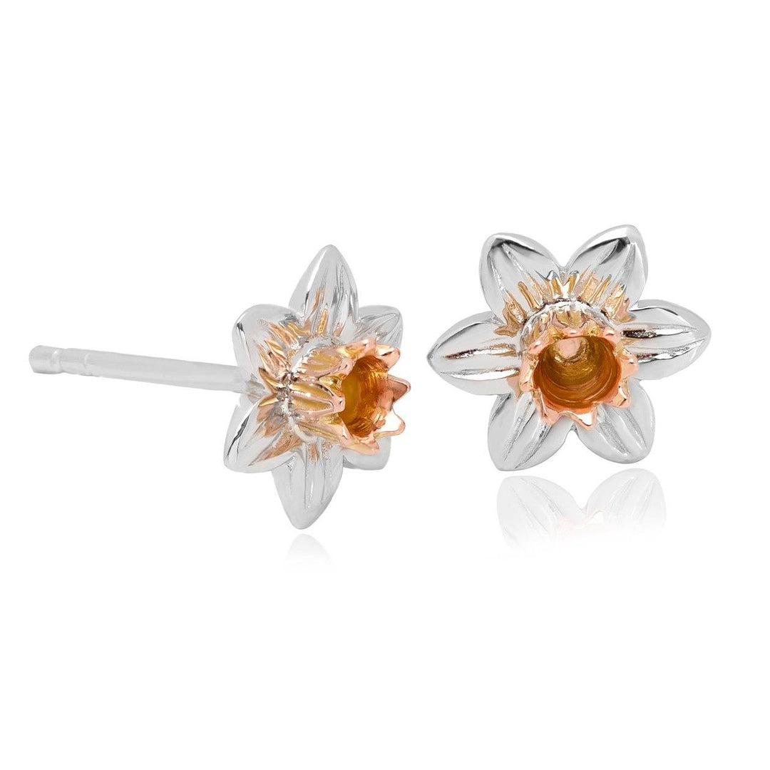 Clogau Daffodil Stud Earrings 3SDSE Earrings CLOGAU GOLD
