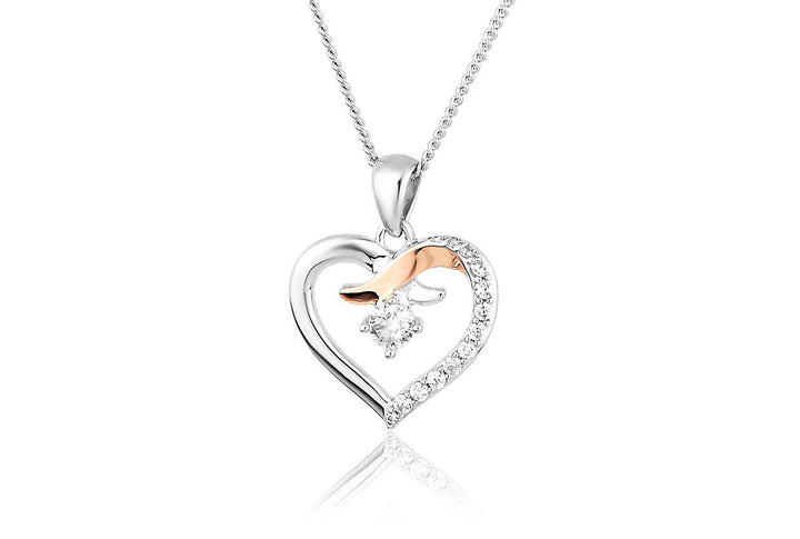 Clogau Gold Kiss Pendant 3SCGKP Jewellery Carathea