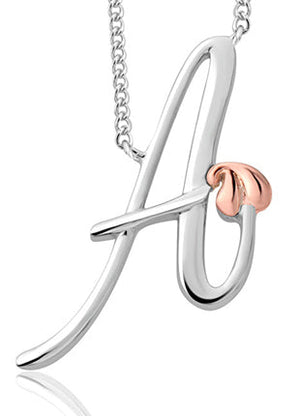 Clogau Gold Tree of Life Initial A Necklace 3SITOLP01 Necklaces & Pendants CLOGAU GOLD 