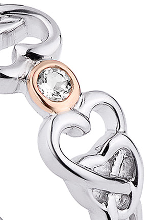 Clogau Lovespoons Ring 3SLSR3 Rings CLOGAU GOLD 