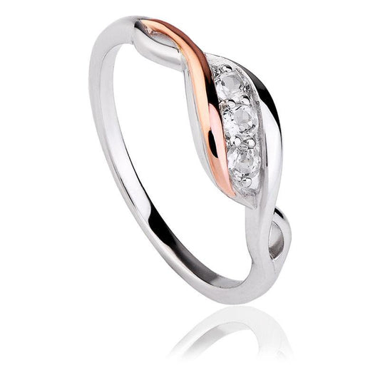 Clogau Past Present Furture Ring 3SPPFR Jewellery Carathea