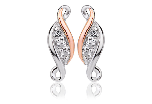 Clogau Past Present Future Earrings 3SPPFE Earrings CLOGAU GOLD