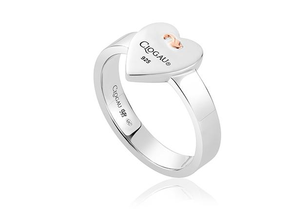 Clogau Tree of Life Insignia Heart Ring 3SCSLHR Rings CLOGAU GOLD J 