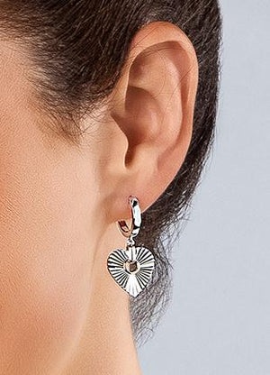 Clogau Gold Cariad Horizon Heart Drop Earrings 3SCRH0149 earrings CLOGAU GOLD 