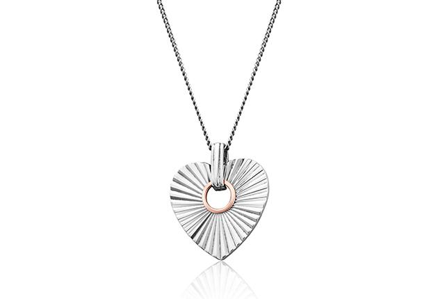 Clogau Gold Cariad Horizon Heart Pendant 3SCRH0150 Necklaces & Pendants Carathea