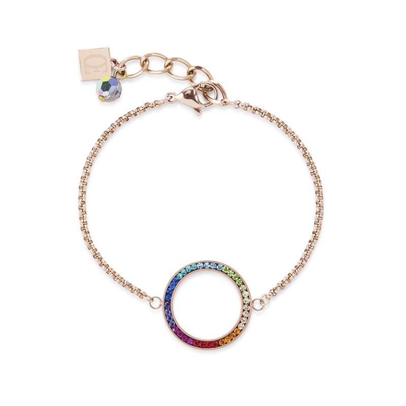 Coeur de Lion Multicolour Pave Set Ring Bracelet 4957/30-1500 Jewellery Coeur de Lion 