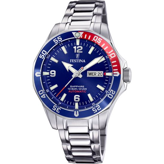 Festina Men's Automatic Watch with Steel Bracelet F20478/2 Watches Festina 