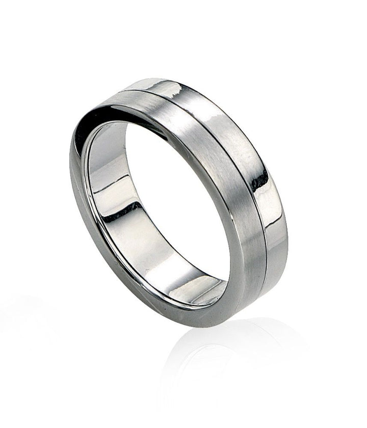 Men's Stainless Steel Spinning Ring Rings FRED BENNETT