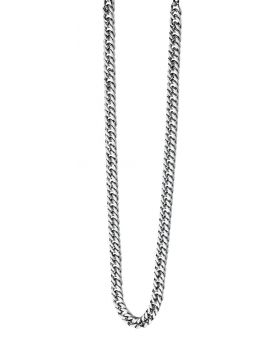 Men's Heavy Stainless Steel Curb Chain Chains FRED BENNETT 