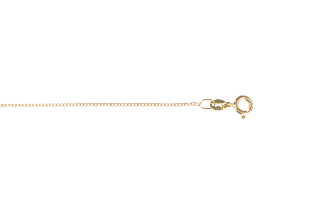 Gold Curb Chain - Pendant Perfect