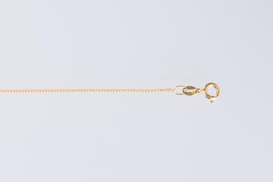 Gold Curb Chain - Pendant Perfect