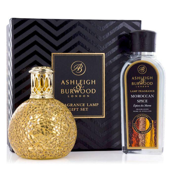Golden Orb Fragrance Lamp Gift Set Gifts Ashleigh & Burwood 