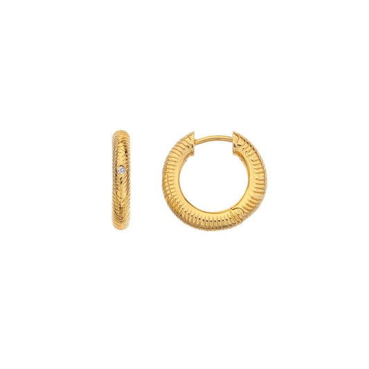 Hot Diamonds X Jac Jossa Spirit Hoop Earrings Earrings Carathea