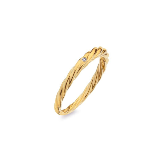 Hot Diamonds X Jac Jossa Entwine Ring - Rings Carathea