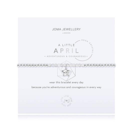 A Little April Birthday Bracelet Jewellery Joma Jewellery 