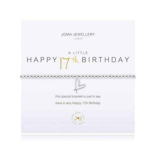 Joma A Little Happy 17th Birthday Bracelet Jewellery JOMA JEWELLERY 