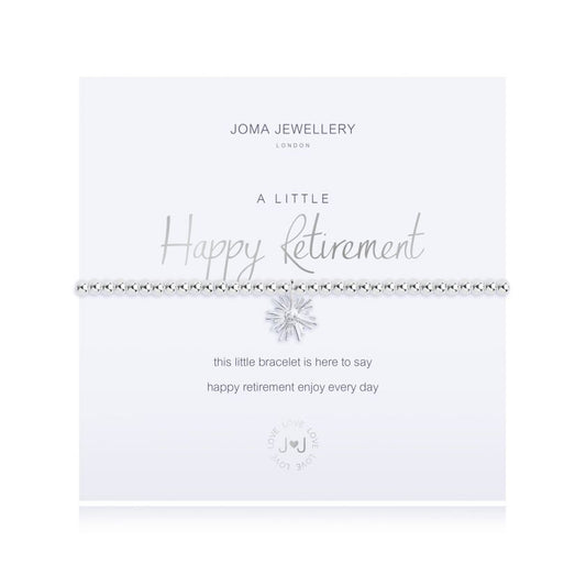 Joma Jewellery 3218 A Little "Happy Retirement" bracelet Jewellery JOMA JEWELLERY 