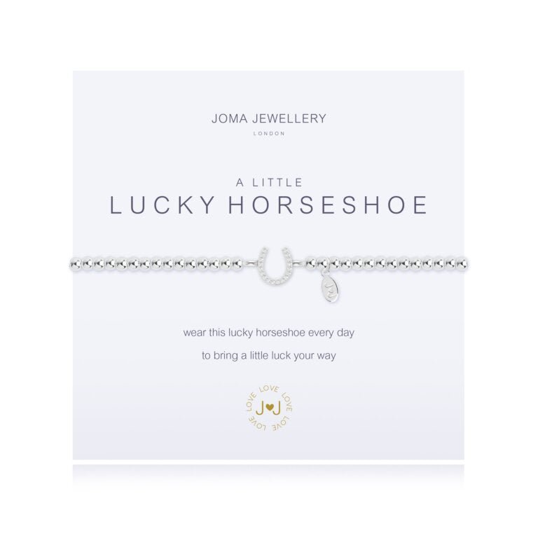 Joma Jewellery 1107 A Little Lucky Horseshoe Bracelet "A Little" Bracelets Joma Jewellery