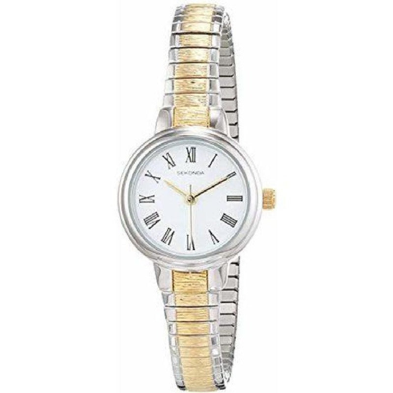 Sekonda Two-Tone Ladies Watch with Expanding Strap 2881 Watches Carathea