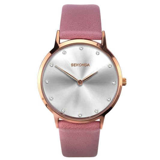 Sekonda Ladies Watch with Pink Strap 2937 Watches Sekonda 